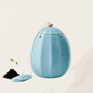 bio urna világoskék 